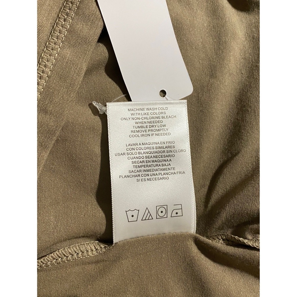 Habit Mens Desert Taupe Lightweight Bamboo Rayon Hoodie Long Sleeve size Medium - Picture 9 of 12